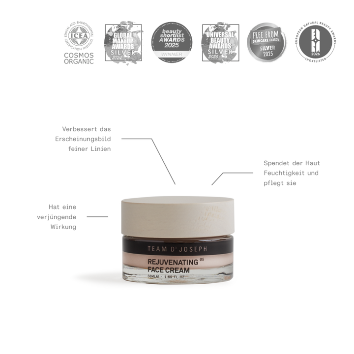 Rejuvenating Face Cream 50 ml - Awards