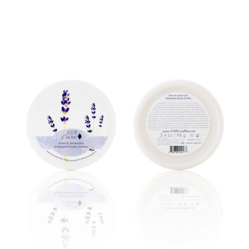 French Lavender Whipped Body Butter 96 ml - backside