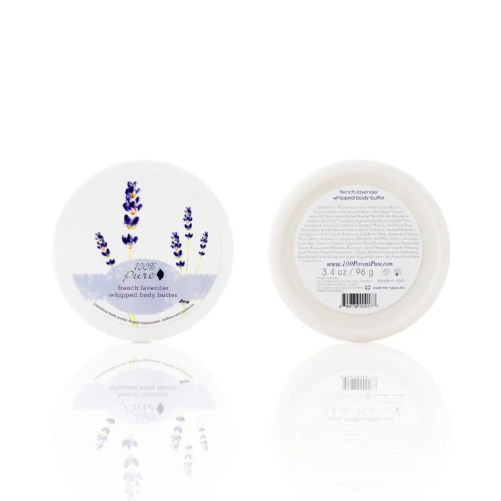 French Lavender Whipped Body Butter 96 ml - backside