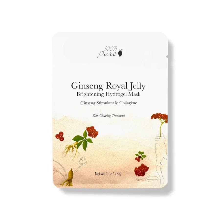 Ginseng Royal Jelly Brightening Hydrogel Mask