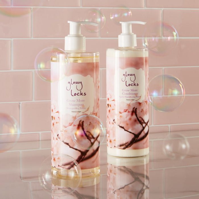 Glossy Locks Grow More Shampoo and Conditioner