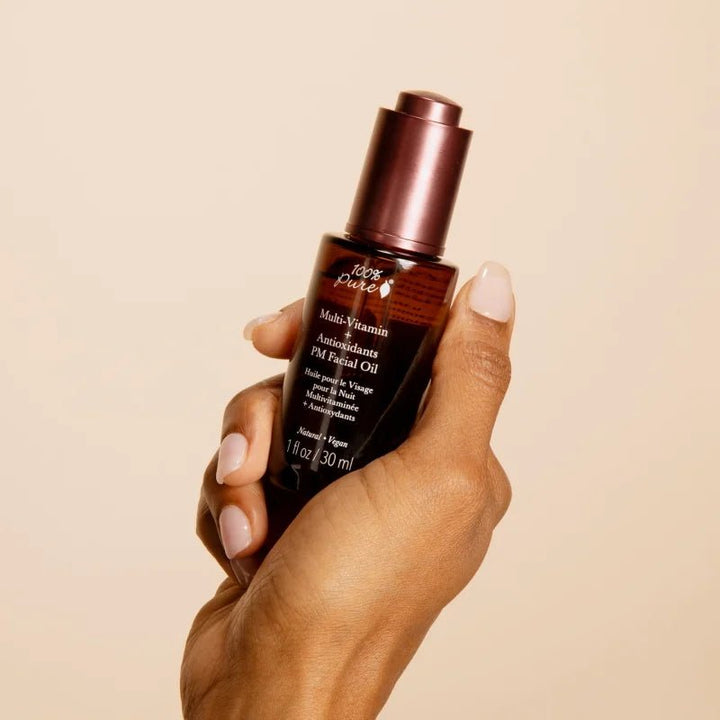 Multi-Vitamin + Antioxidants PM Facial Oil Mood Imagae