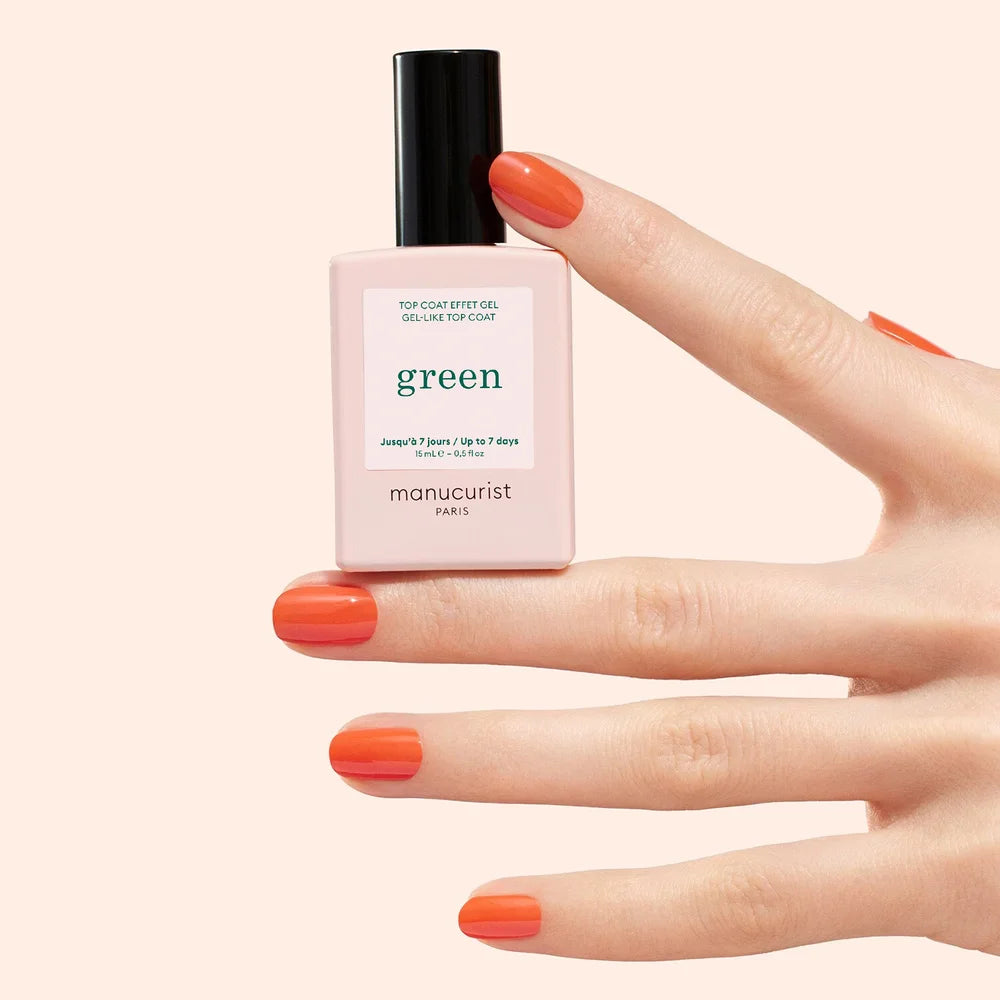Manucurist Top Coat Gel Like 15 ml - versiegelt die Nägel