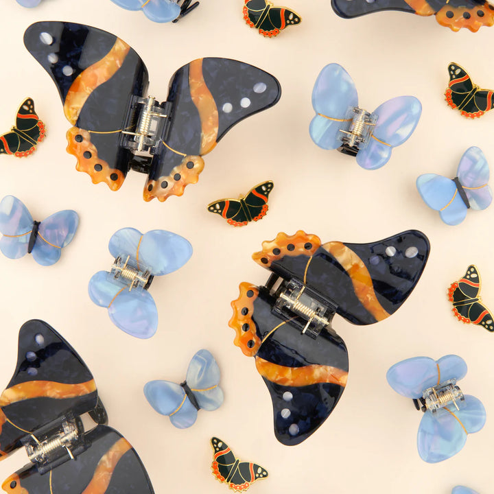 Black Butterfly Hair Claw von Coucou Suzette - Kollektionen