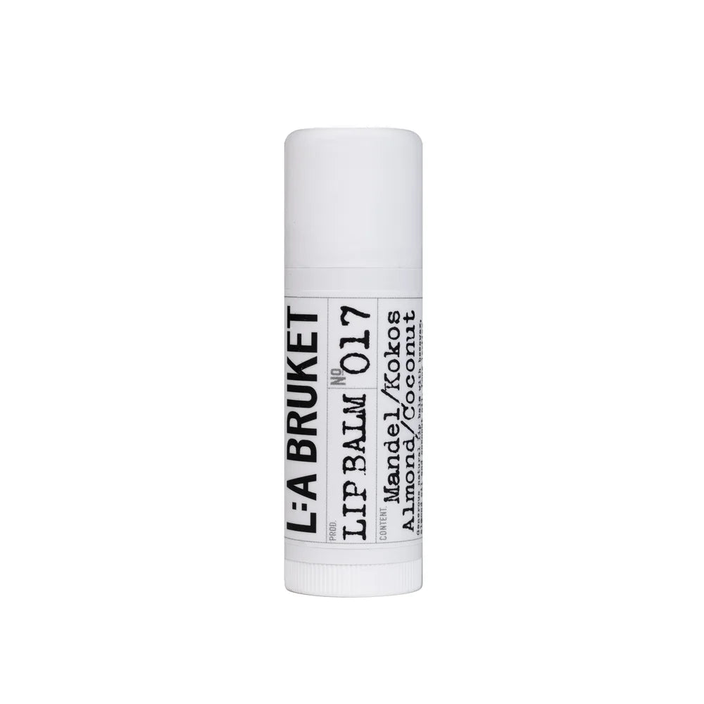 L:A Bruket 017 Lip Balm Almond / Coconut 14 g – natürlicher Lippenbalsam im extragroßen Stick