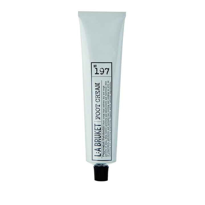 L:A Bruket 197 Foot Cream Peppermint / Patchouli 70 ml – natürliche Fußcreme in klassischer Tube