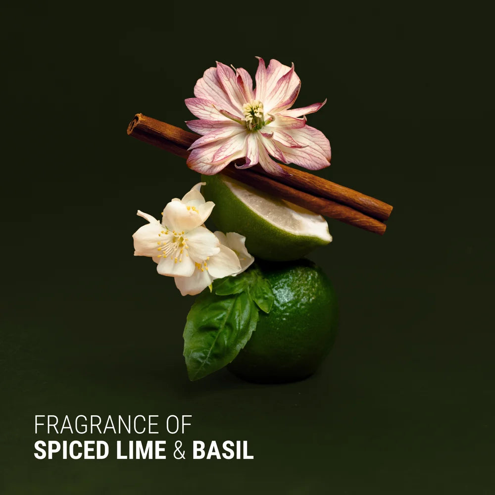 Lime Caviar, Gewürze und Blüten zur Antipodes Lime Caviar Intense Nourishment Hair Mask