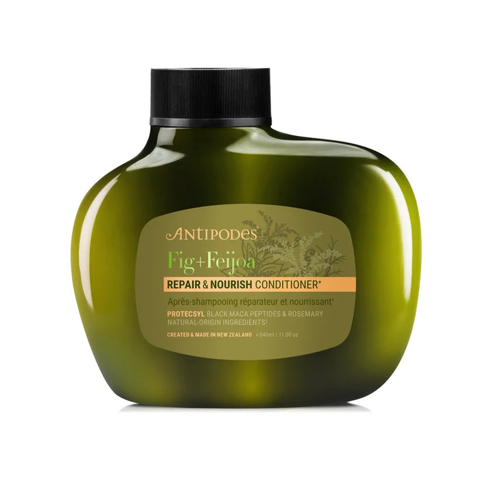 Antipodes Fig + Feijoa Repair & Nourish Conditioner 340 ml in grüner Flasche