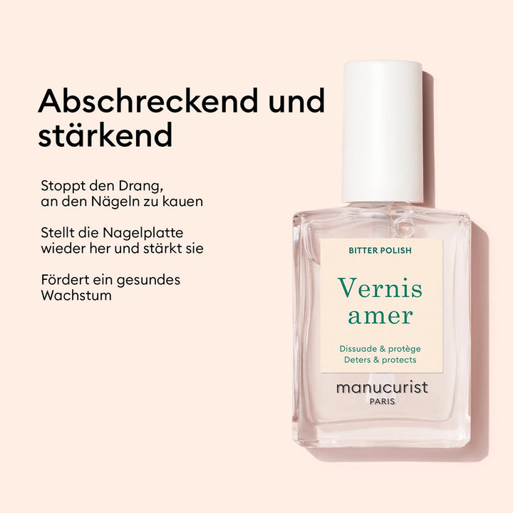 Vernis Amer / Bitter Nagellack von Manucurist - Wirkung