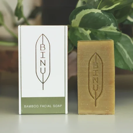 Bamboo Facial Soap Mini 50 g - Mit Verpackung