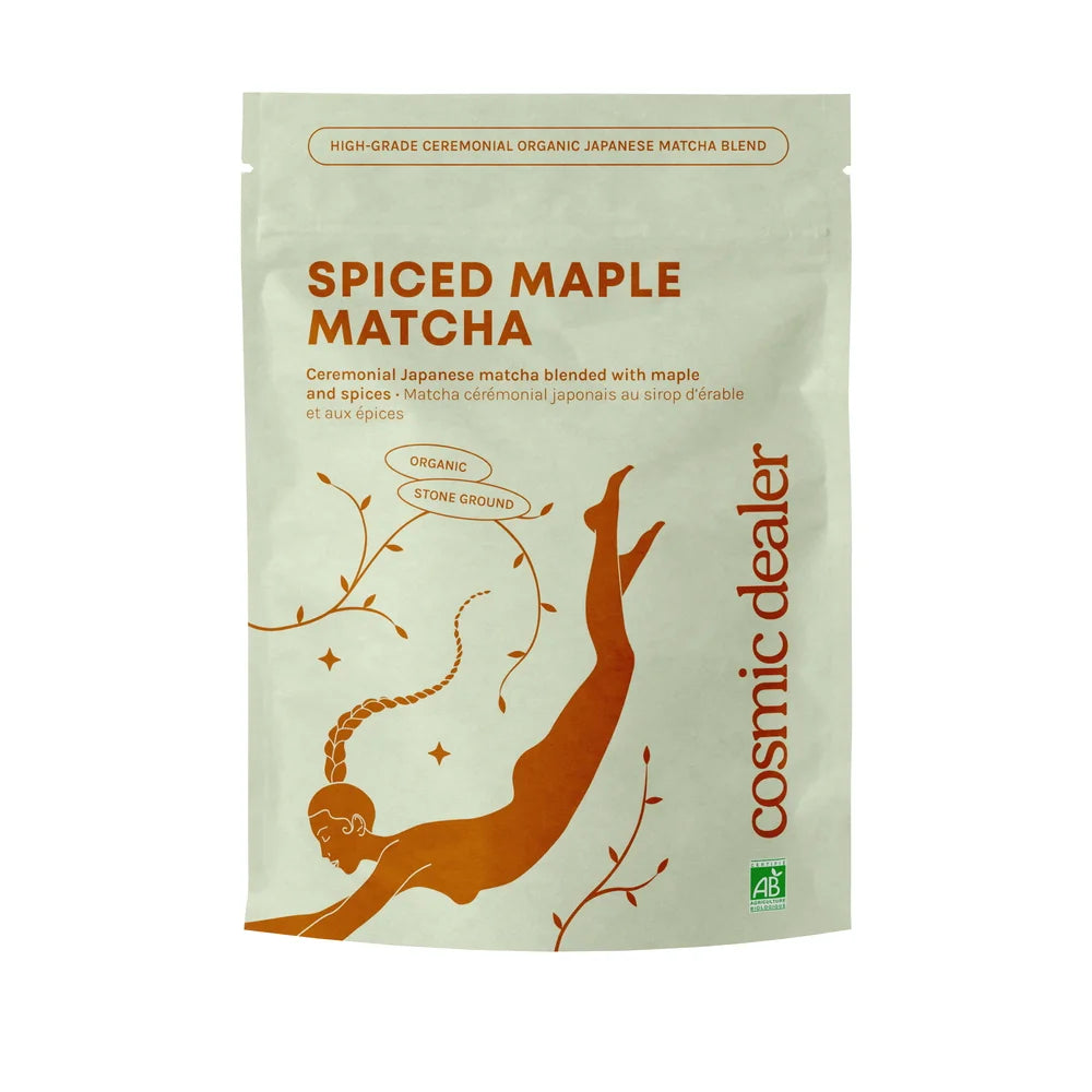 Cosmic Dealer Spiced Maple Matcha Pulver in zeremonieller Bio-Qualität