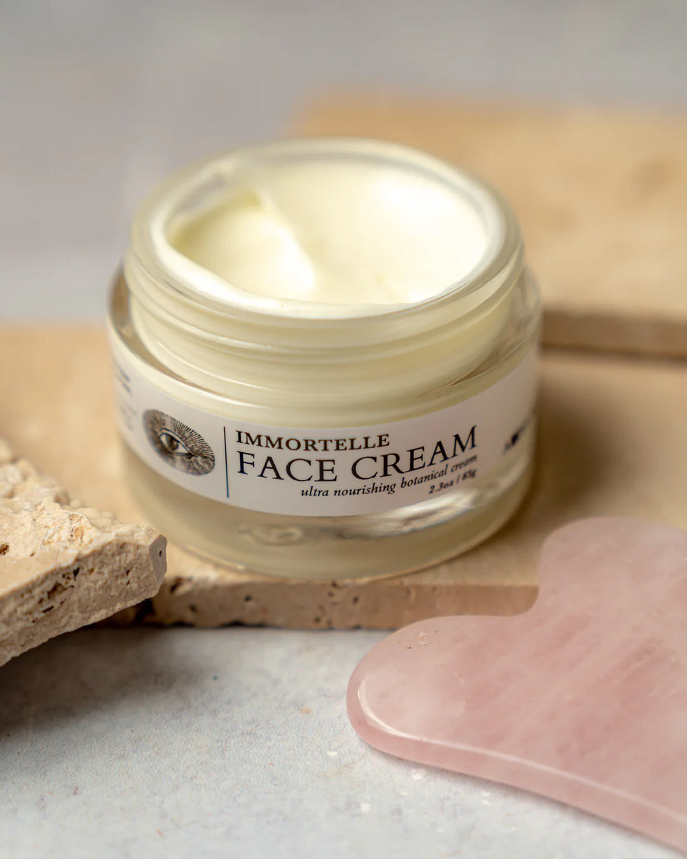 Immortelle Face Cream von Anima Mundi Herbals - geöffnet