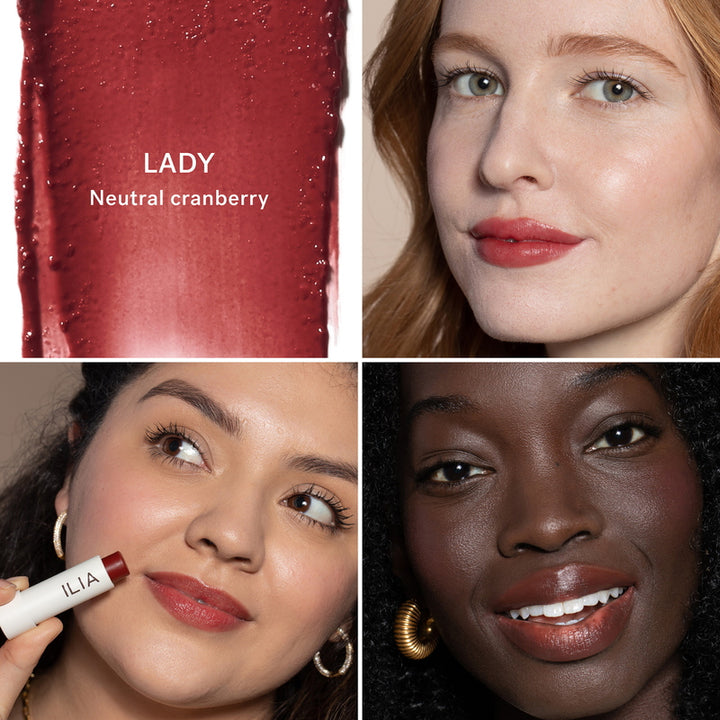 Balmy Tint Hydrating Lip Balm Lady Models