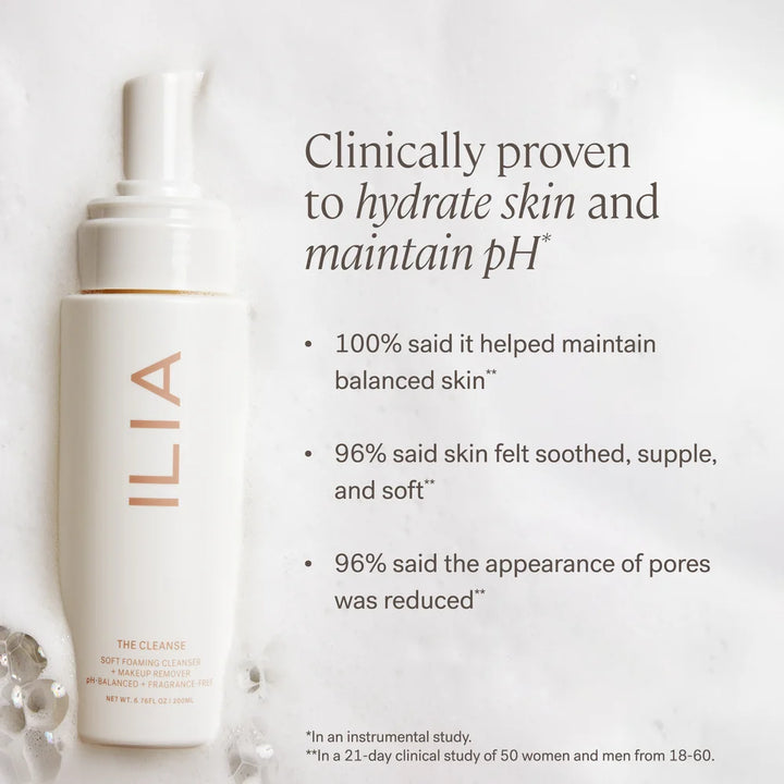 The Cleanse Soft Foaming Cleanser von Ilia Beauty - Kundenreviews