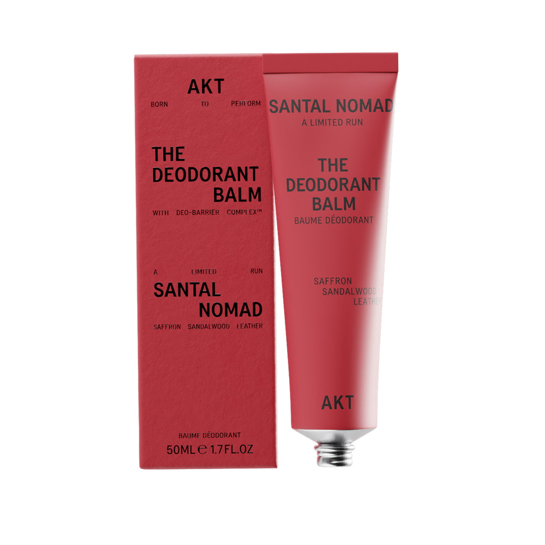 AKT London Santal Nomad Deodorant Balm 50 ml – rote Tube mit Originalverpackung