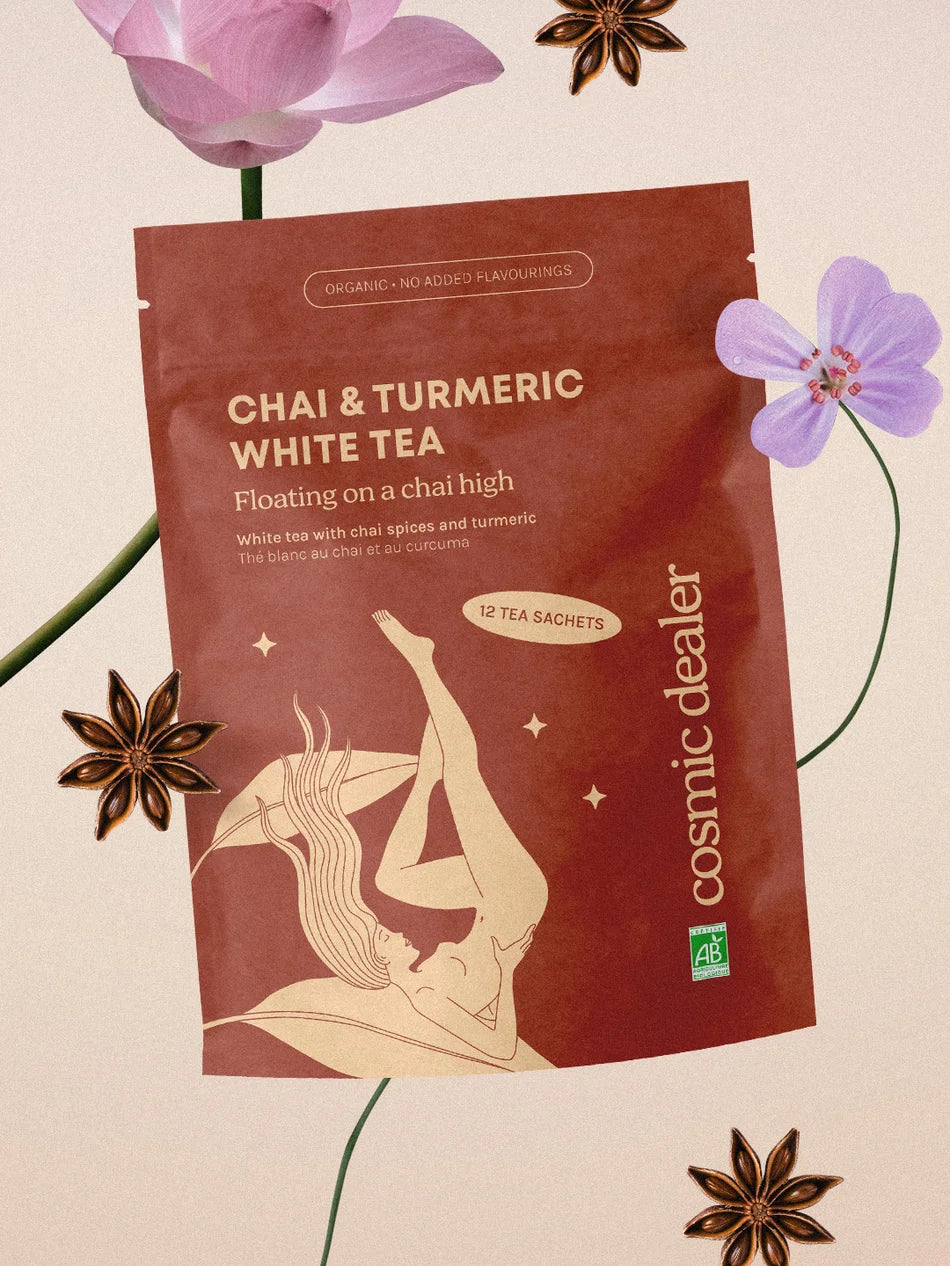 Floating on a Chai High - 12 Teebeutel - grafische Darstellung