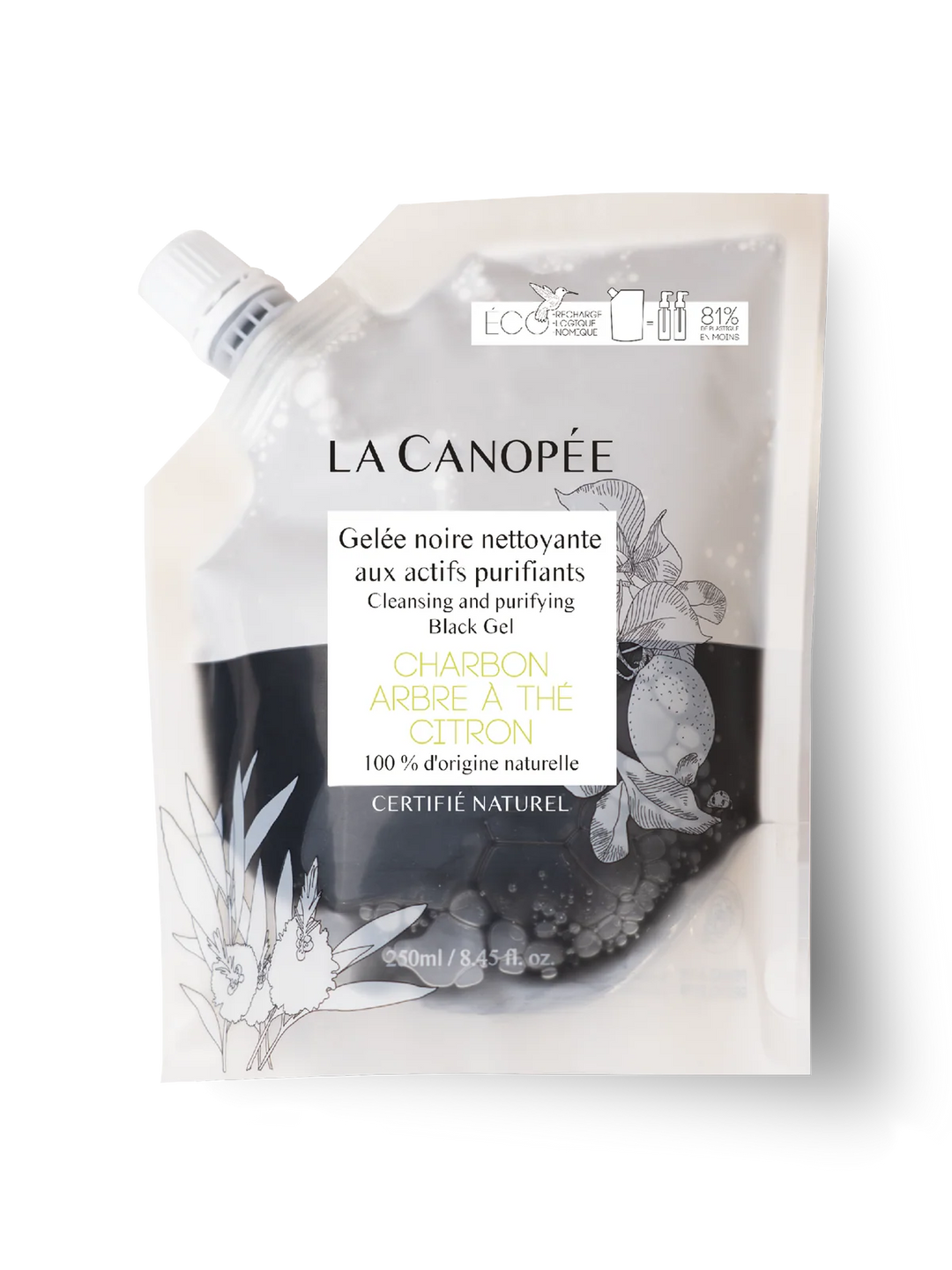 Cleansing And Purifying Black Gel
