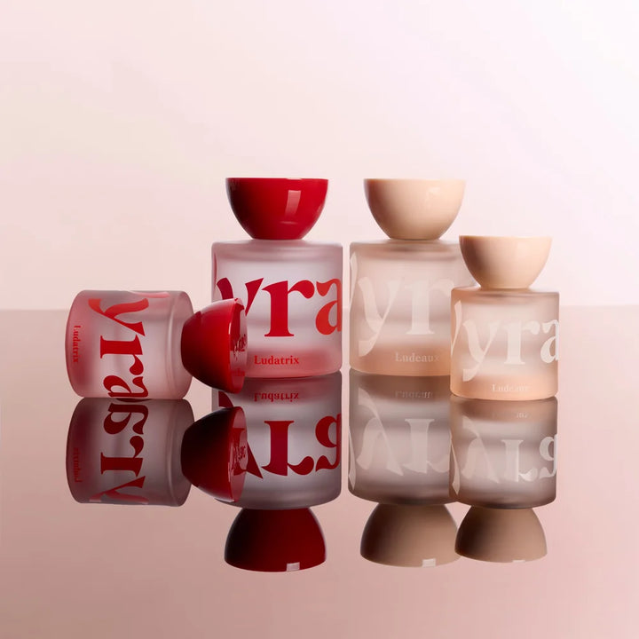 Ludeaux Eau de Parfum Verpackung – edles Parfum-Design mit minimalistischer Ästhetik. In 50 ml und 30 ml bei Blanda Beauty erhältlich.