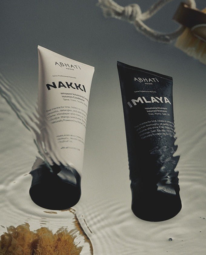 Abhati Suisse Imlaya Volumising Shampoo und Nakki Conditioner – Volumen Haarpflege Set