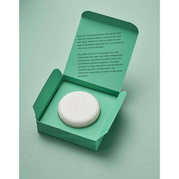 Abhati Suisse Tanu For The Family Hair & Body Bar open box