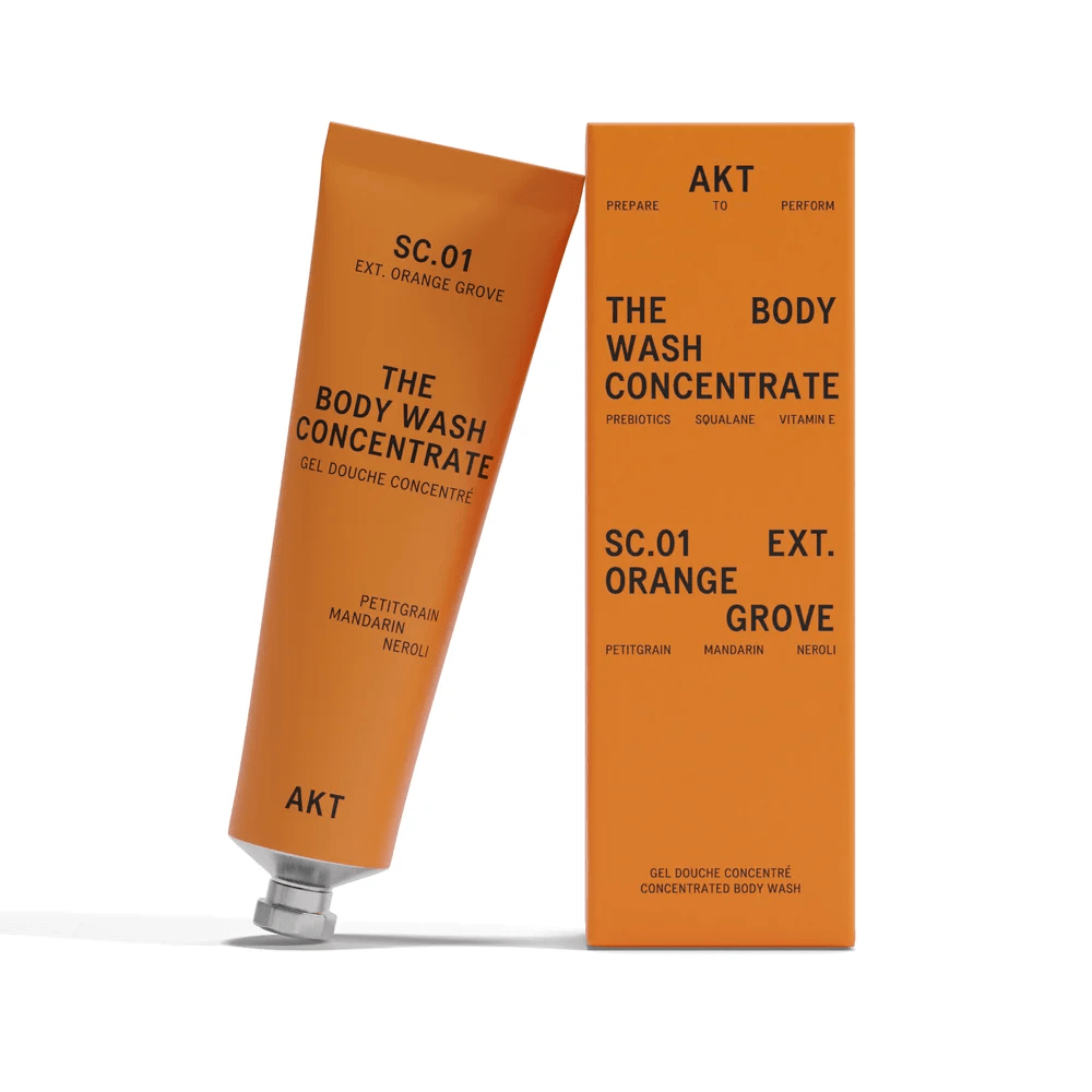 AKT London The Body Wash Concentrate SC.01 Orange Grove 100 ml – natürliches Duschgel Konzentrat mit Zitrusnoten