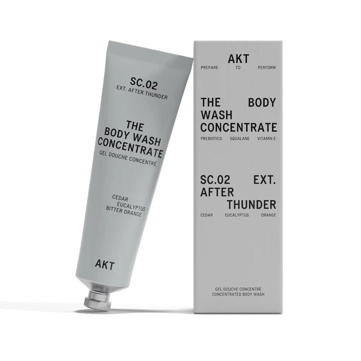 AKT London The Body Wash Concentrate SC.02 After Thunder 100 ml – natürliches Duschgel Konzentrat mit holzigen Noten