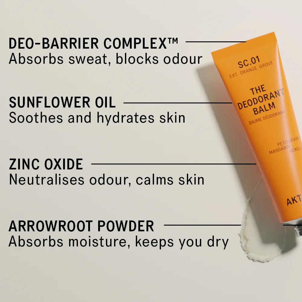 AKT London The Deodorant Balm SC.01 Orange Grove – natürliches Deo ohne Aluminium