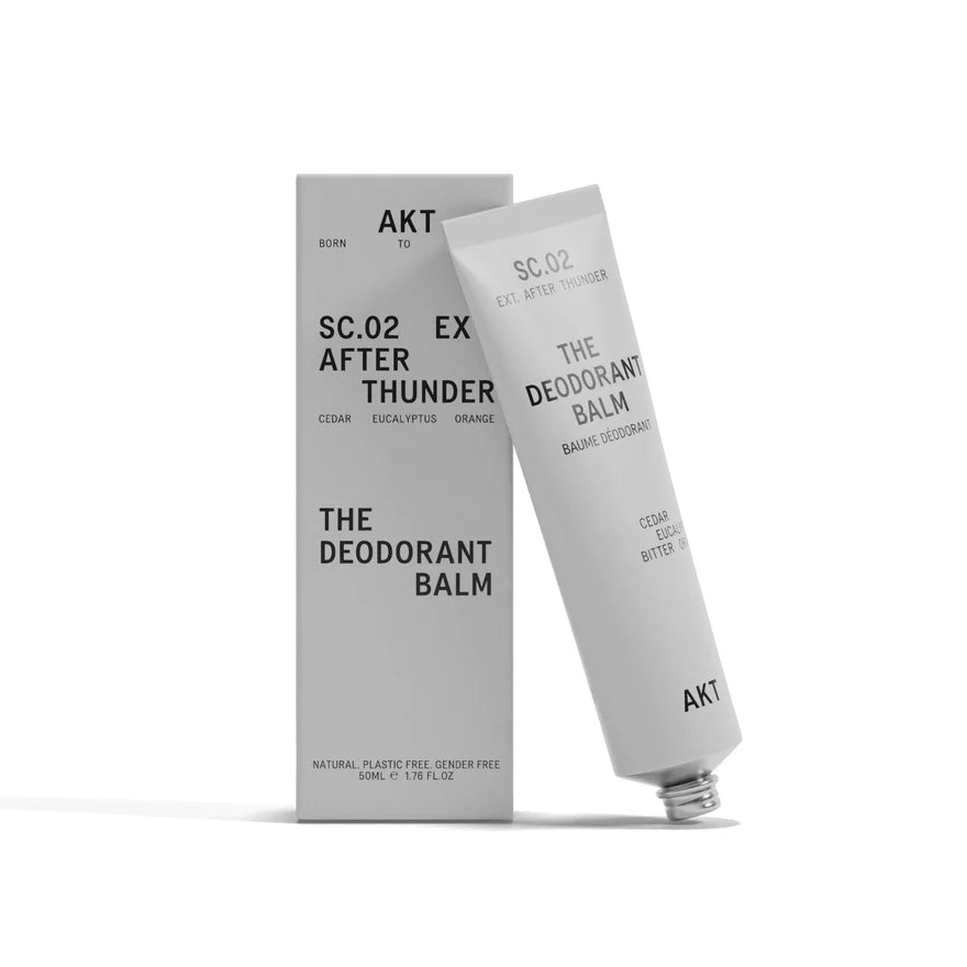 AKT London The Deodorant Balm SC.02 After Thunder 50 ml – natürliches Deo Balsam mit holzigen Noten