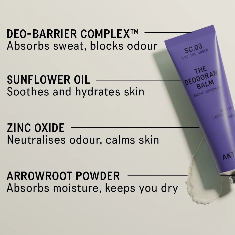 AKT London The Deodorant Balm SC.03 The Onsen Textur – veganes Deo Balsam