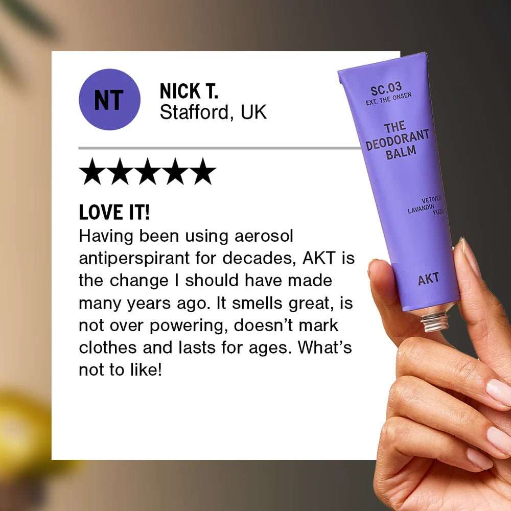 The Deodorant Balm SC.03 The Onsen 50 ml - 5 Star Review