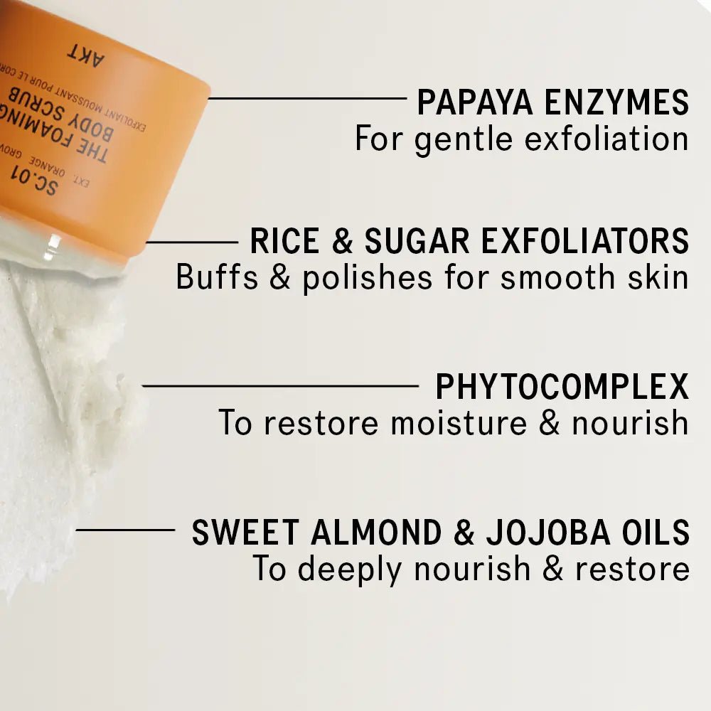 The Foaming Body Scrub SC.01 Orange Grove 250 ml - Blanda Beauty