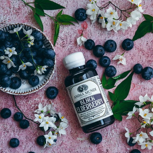 Black Elderberry Syrup:  Mood