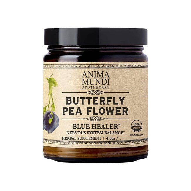Butterfly Pea Flower von Anima Mundi - 128g Bio-Pulver