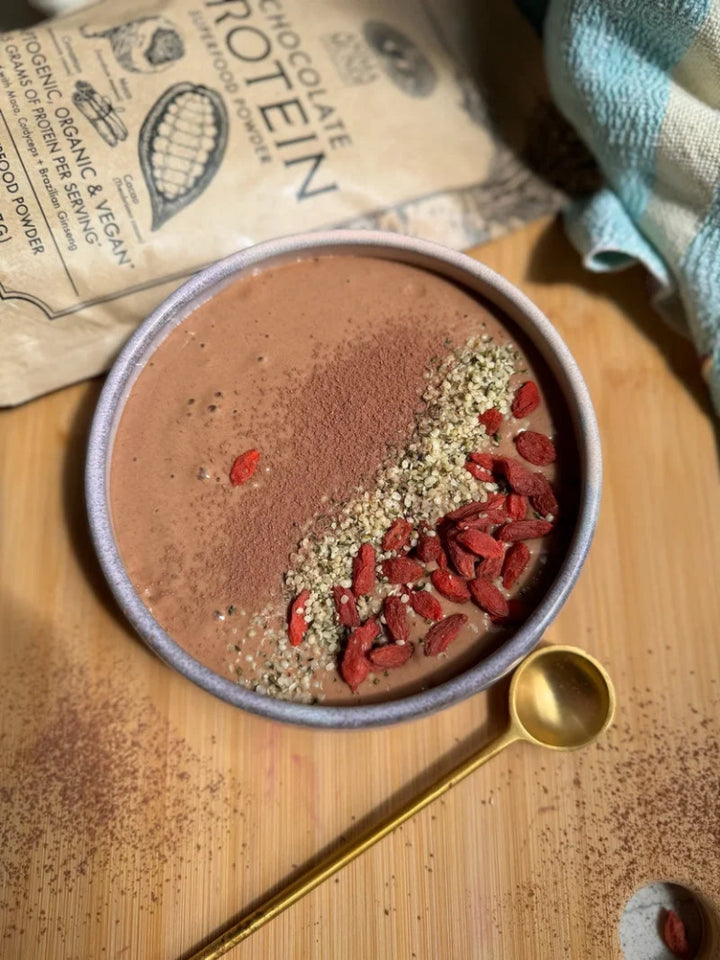 Anima Mundi Chocolate Protein | Superfood Powder - Smoothie Bowl