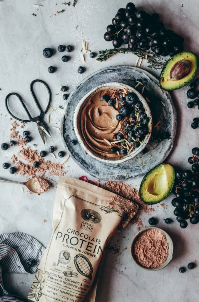Anima Mundi Chocolate Protein | Superfood Powder - Mood Bowl