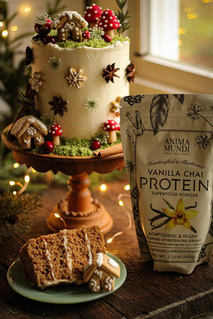 Vanilla Chai Protein | Adaptogenic Superfood Powder 567 g - Blanda Beauty