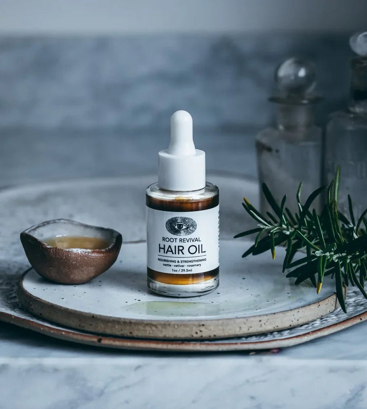 Anima Mundi ROOT REVIVAL Hair Oil: Nourishing + Strengthening - Mood Rosmarin