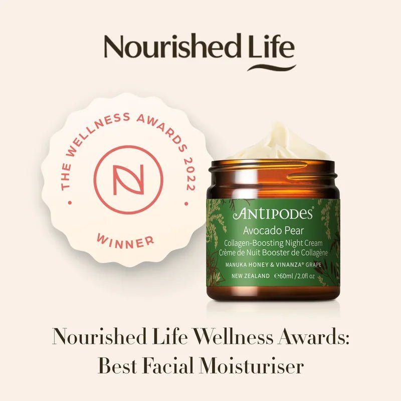 Avocado Pear Night Cream ausgezeichnet - prämierte Naturkosmetik