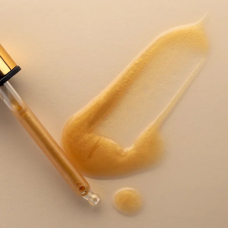 Glow Vitamin C Brightening Serum Textur - leichtes Serum