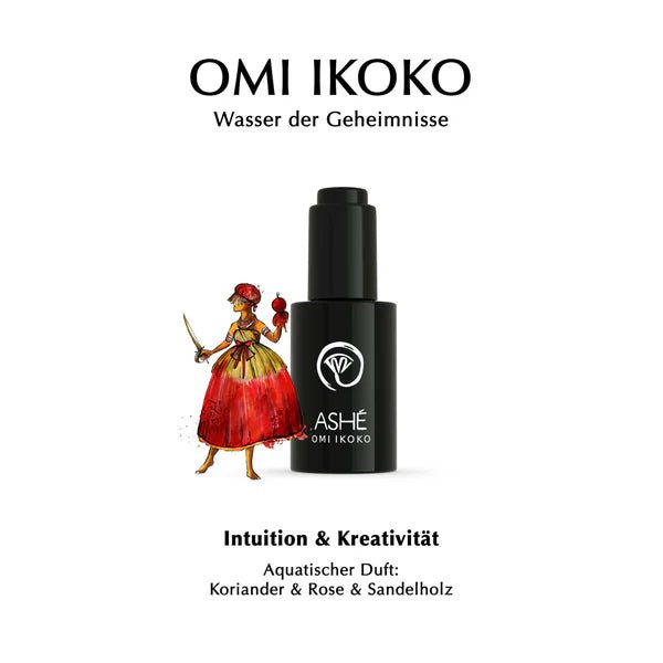 Omi Ikoko - Intuition und Kreativität - spirituelles Parfumöl von Ashé