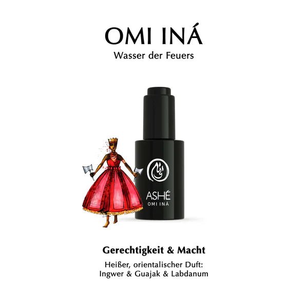 Omi Iná - Gerechtigkeit und Macht - spirituelles Parfumöl von Ashé