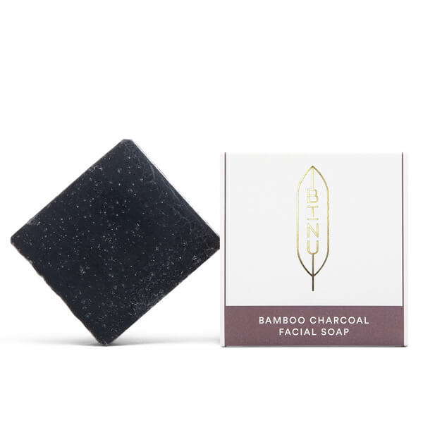 Binu Bamboo Charcoal Facial Soap 100g - koreanische Aktivkohle-Gesichtsseife