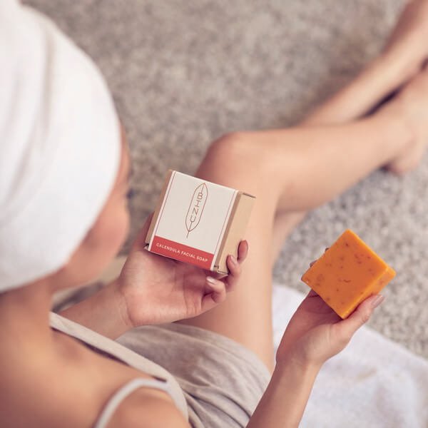 Calendula Facial Soap von Binu - sanfte Gesichtsreinigung für empfindliche Haut