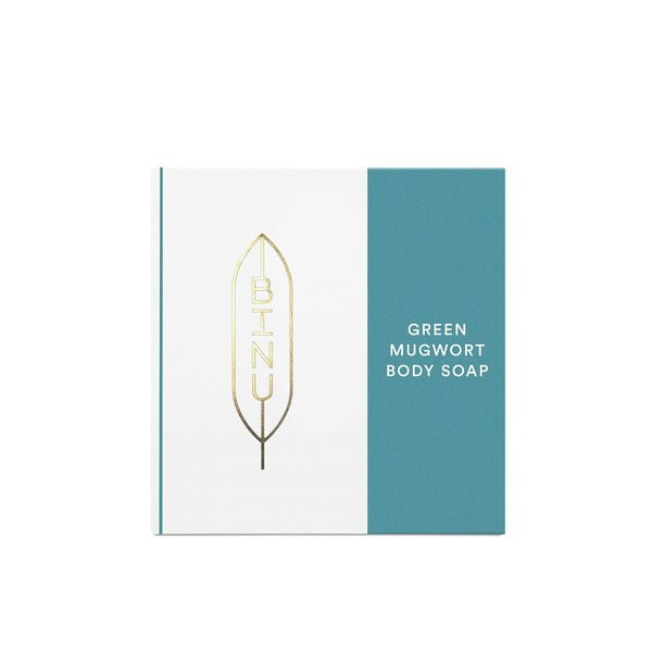 Binu Green Mugwort Body Soap 100g - koreanische Beifuß-Körperseife