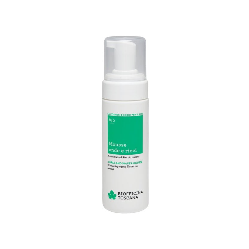 Biofficina Toscana Curls And Waves Mousse - Styling-Schaum für definierte Locken und Wellen 150 ml
