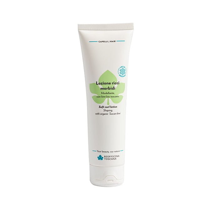 Biofficina Toscana Soft Curl Lotion - geschmeidige Lockenpflege für natürliche Wellen 100 ml