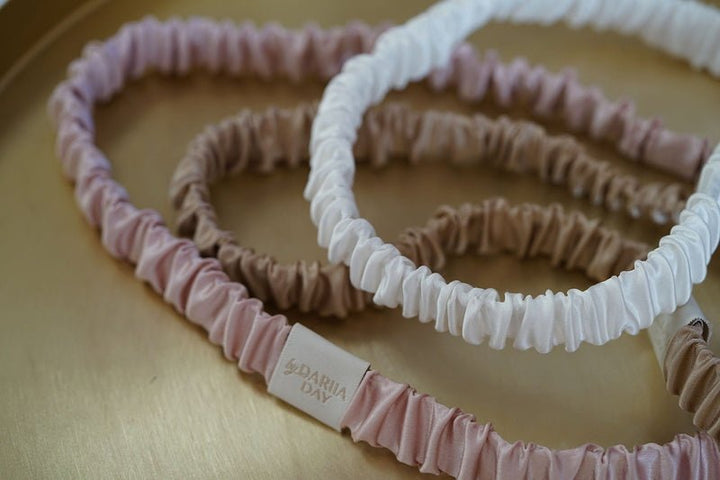 Silk Headband Kollektion von Dariia Day - Seidenhaarband in verschiedenen Farben