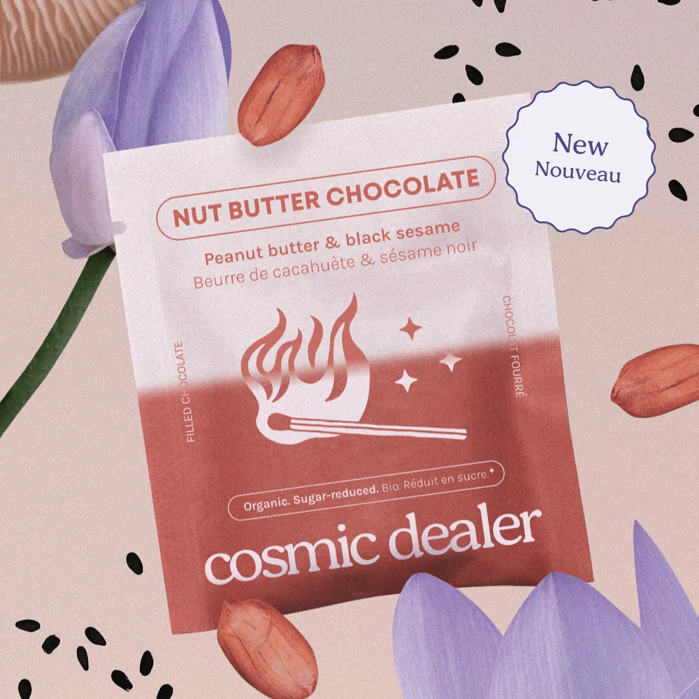 Cosmic Dealer Chakra Schokolade - Peanut Butter and Black Sesame