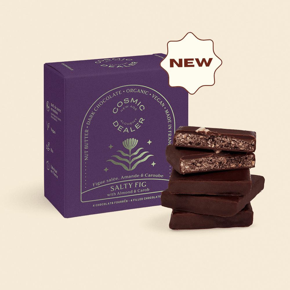 Box of 4 Chakra Chocolates - Salty Fig 