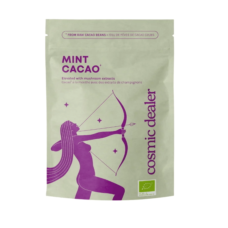 Cosmic Dealer Drinking Chocolate Blends - Mint Cacao Freisteller